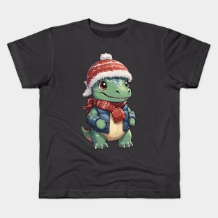 Winter Dino Kids T-Shirt